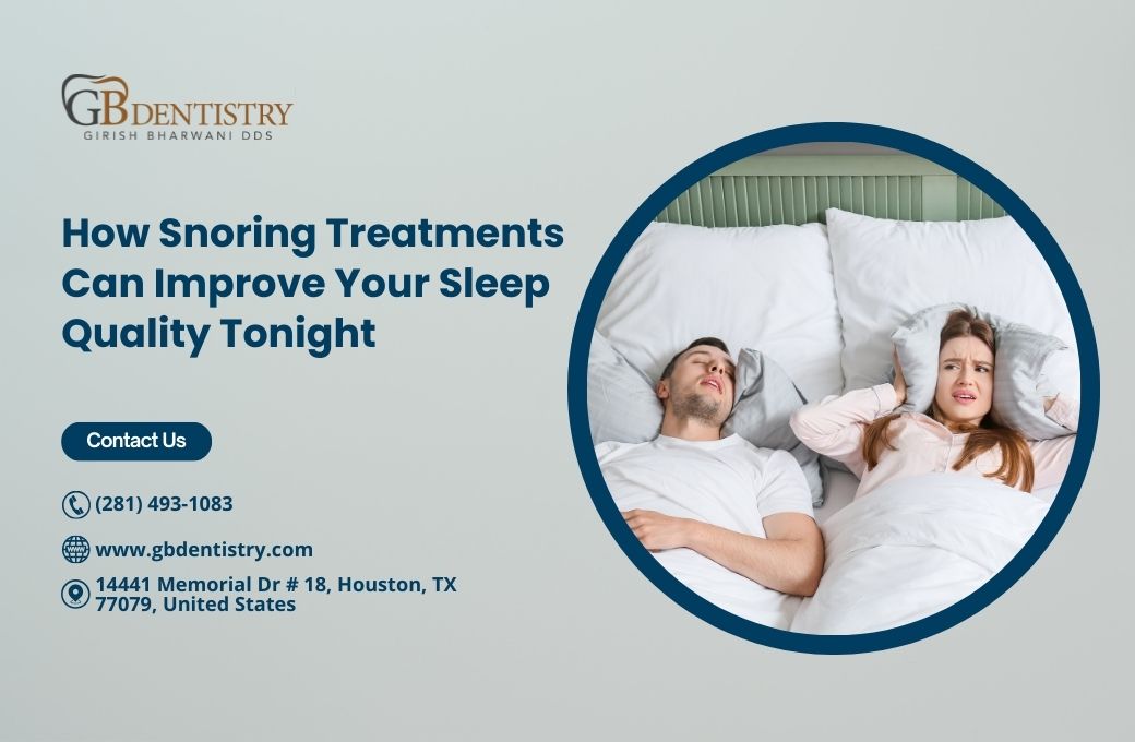 How Snoring Treatments Can Improve Your Sleep Quality Tonight