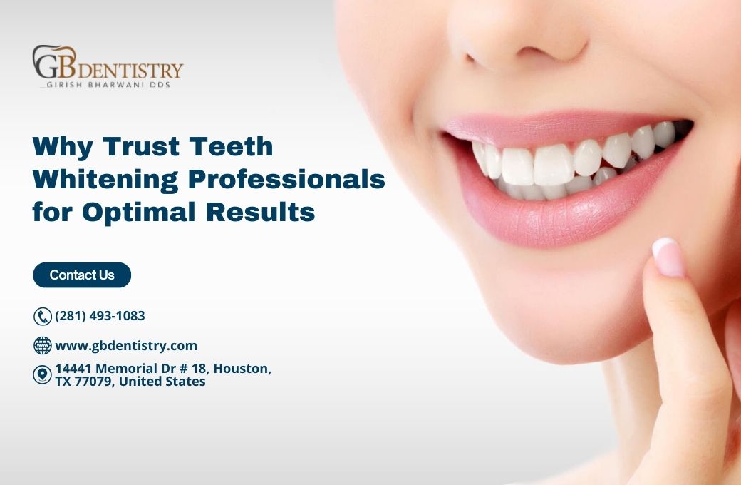 Why Trust Teeth Whitening Professionals for Optimal Results